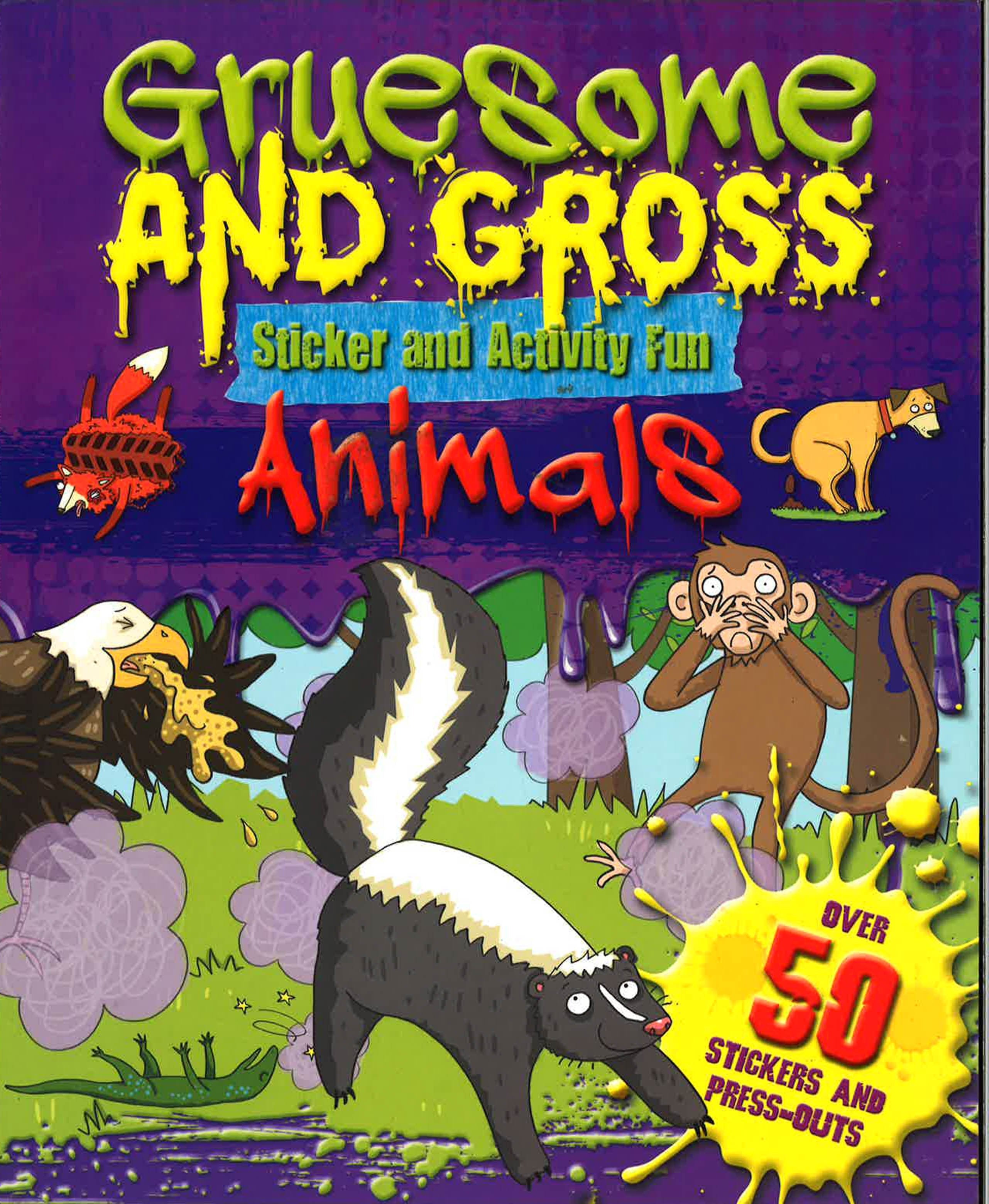 Gross Sticker Message Gruesome And Gross Stickers And Activity Fun – BookXcess