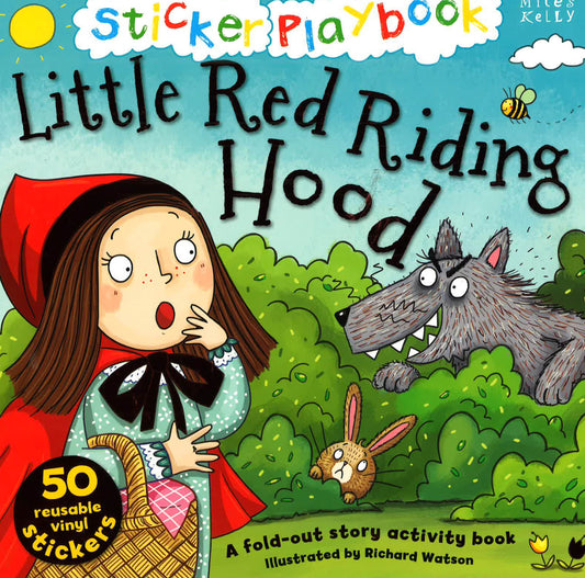 [Bargain Corner] Little Red Riding Hood Sticker Playbook