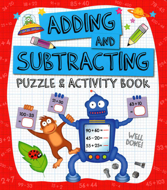 Adding & Subtracting Puzzle Act Bk
