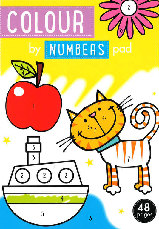 Stationery Colour By Numbers Pad