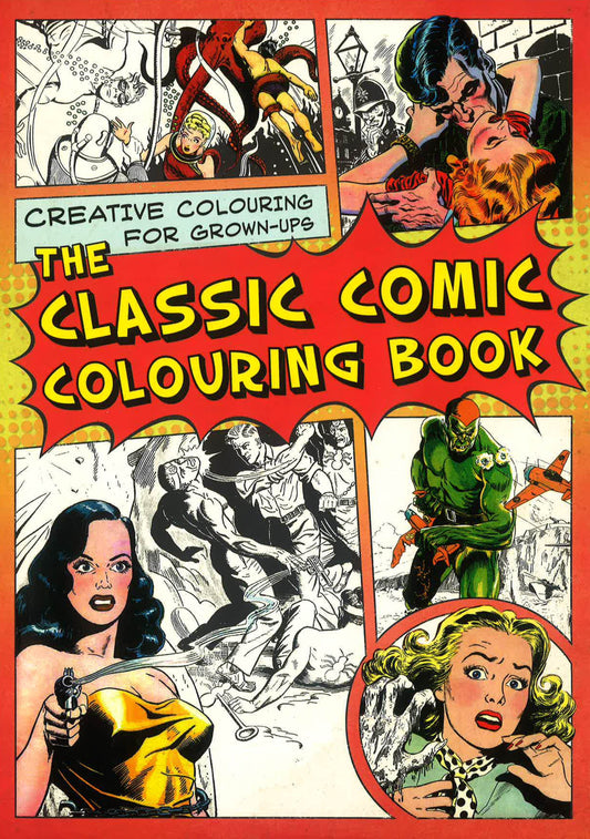 The Classic Comic Colouring Book