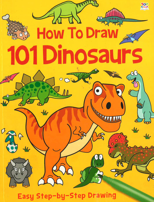 How To Draw 101 Dinosaurs