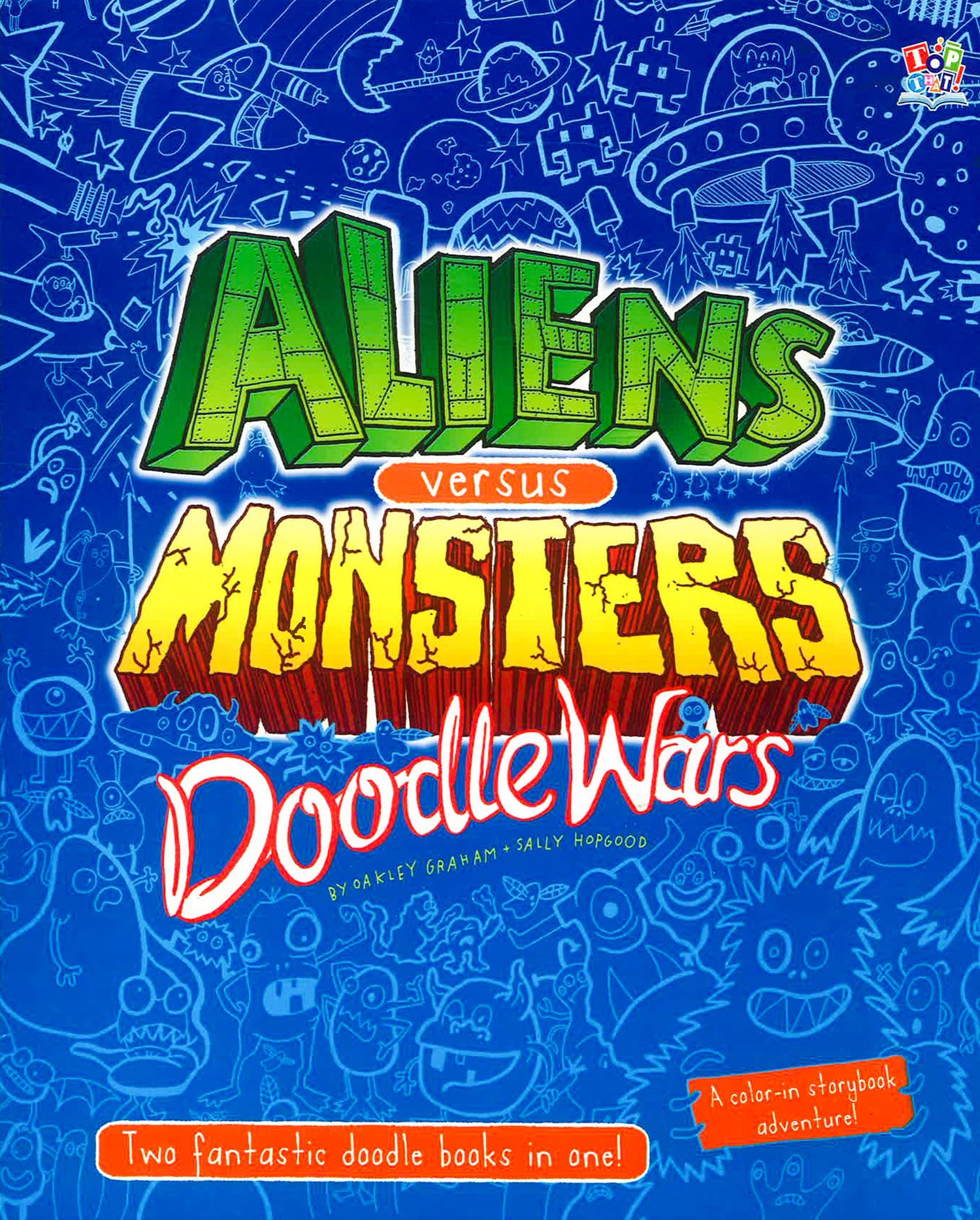 monsters vs aliens novel Aliens Versus Monsters Doodle Wars – BookXcess