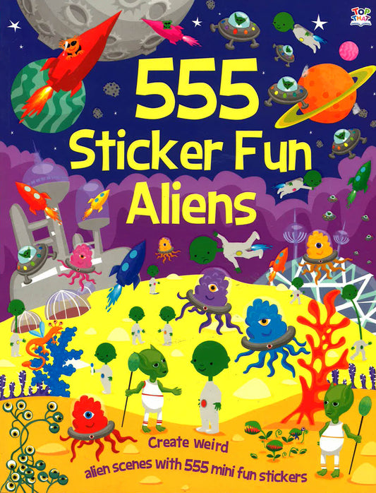 555 Sticker Fun Aliens