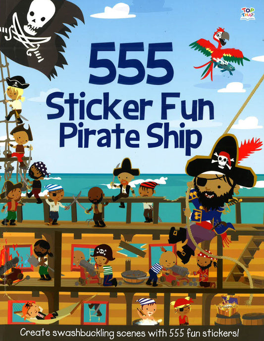 555 Sticker Fun Pirate Ship
