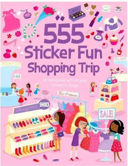 555 Sticker Fun Shopping Trip