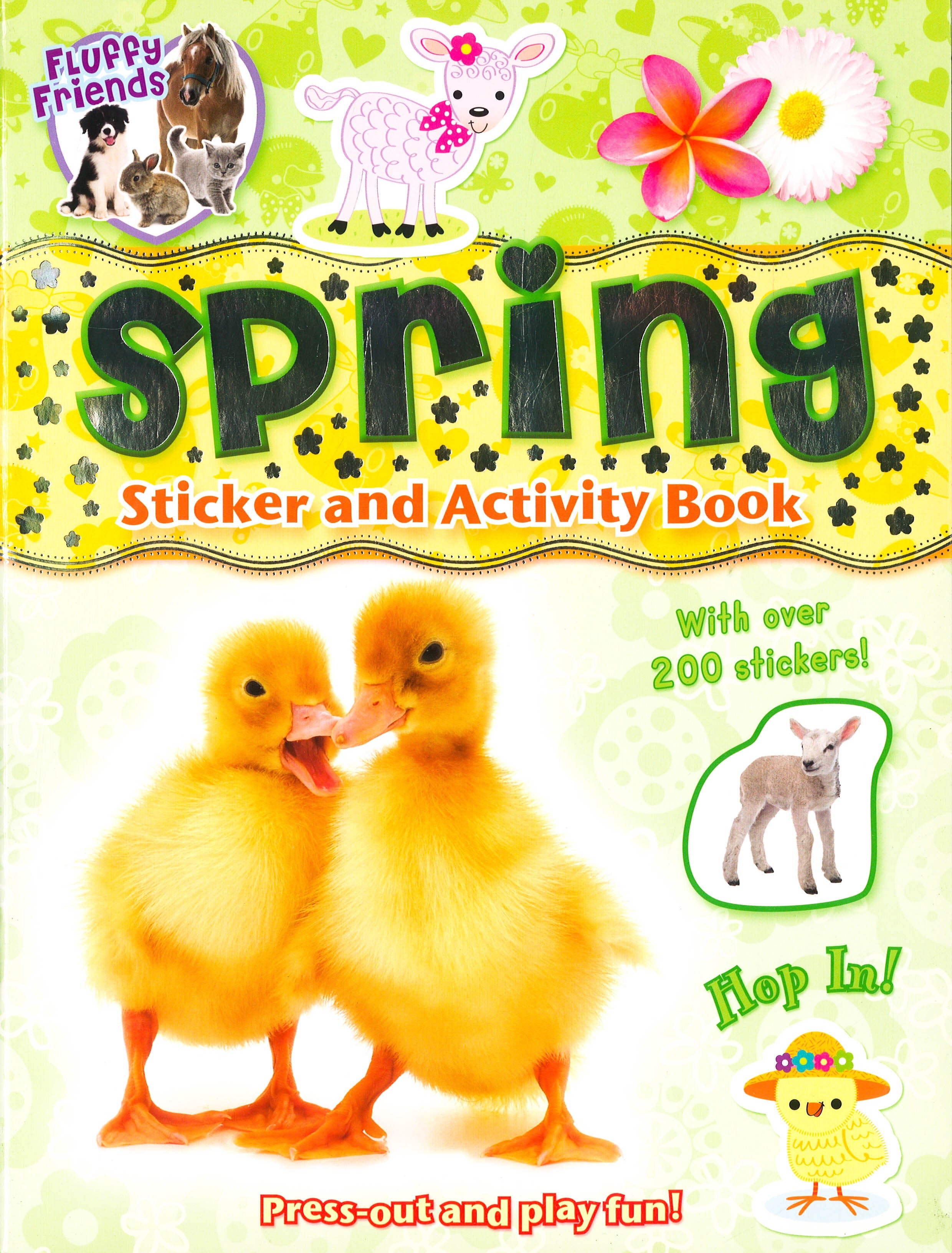 Spring Sticker Picture Activity Spring Sticker Activity – BookXcess