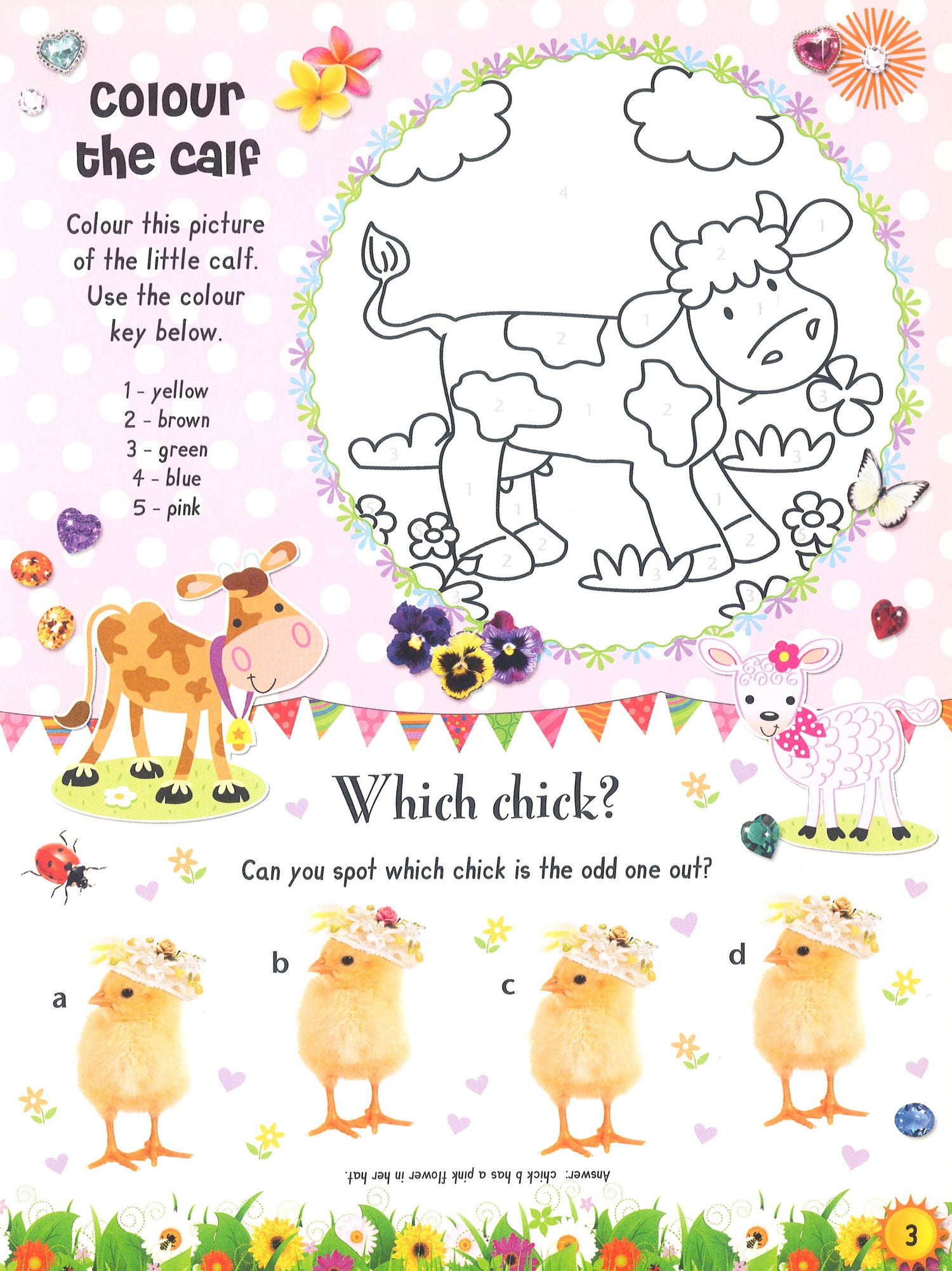 Spring Sticker Picture Activity Spring Sticker Activity – BookXcess