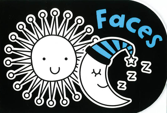 Black And White Chunkies- Faces (Chunky Board Book)