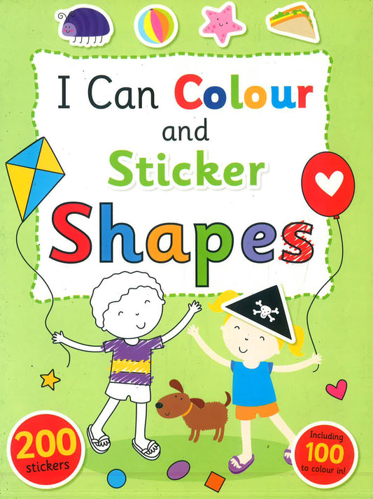 I Can Colour - My First Shapes