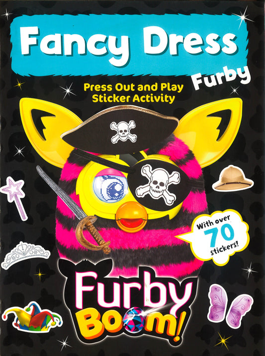 Press Out And Play Sticker Activity: Fancy Dress Furby Boom