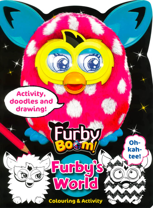 Furby Boom Colouring Book Furbys World