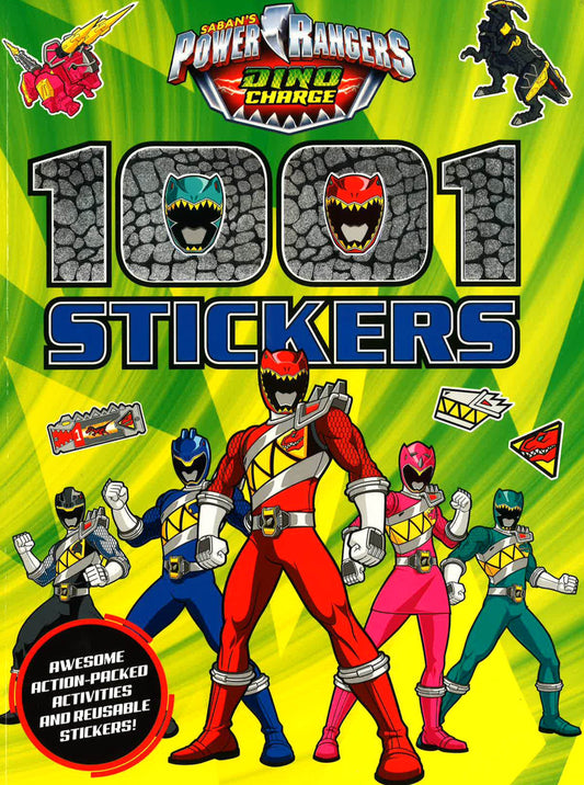 Power Rangers Dino Charge: 1001 Stickers