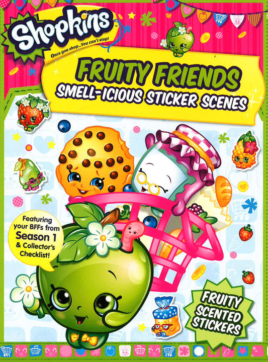 Shopkins Scented Sticker Scene - Apple Blossom