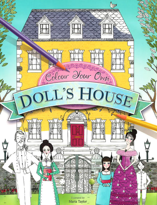Colour Your Own Doll's House