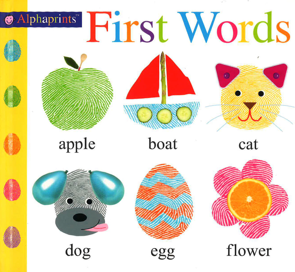 First Text Printable First Words: Alphaprints – BookXcess