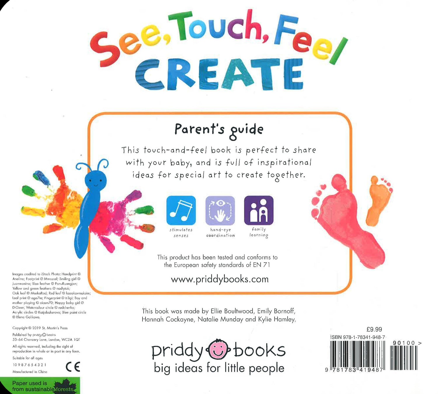 Touch To Create See, Touch, Feel: Create – BookXcess