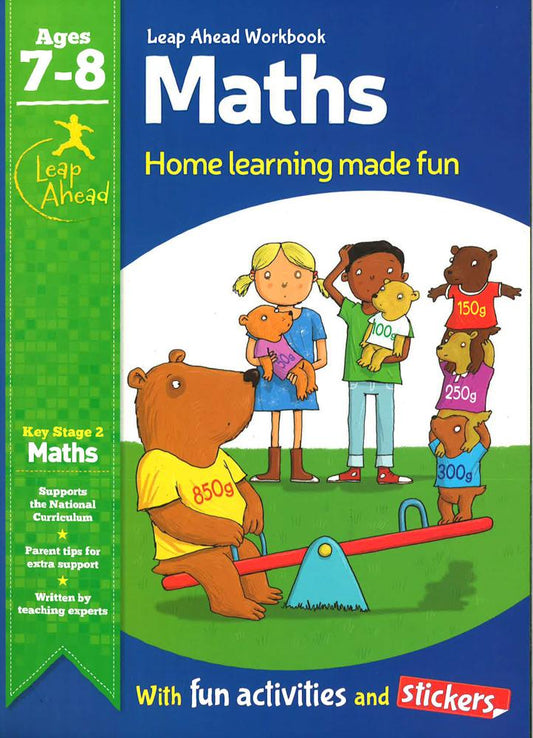 Leap Ahead Workbook: Math Age 7-8 (Key Stage 2)
