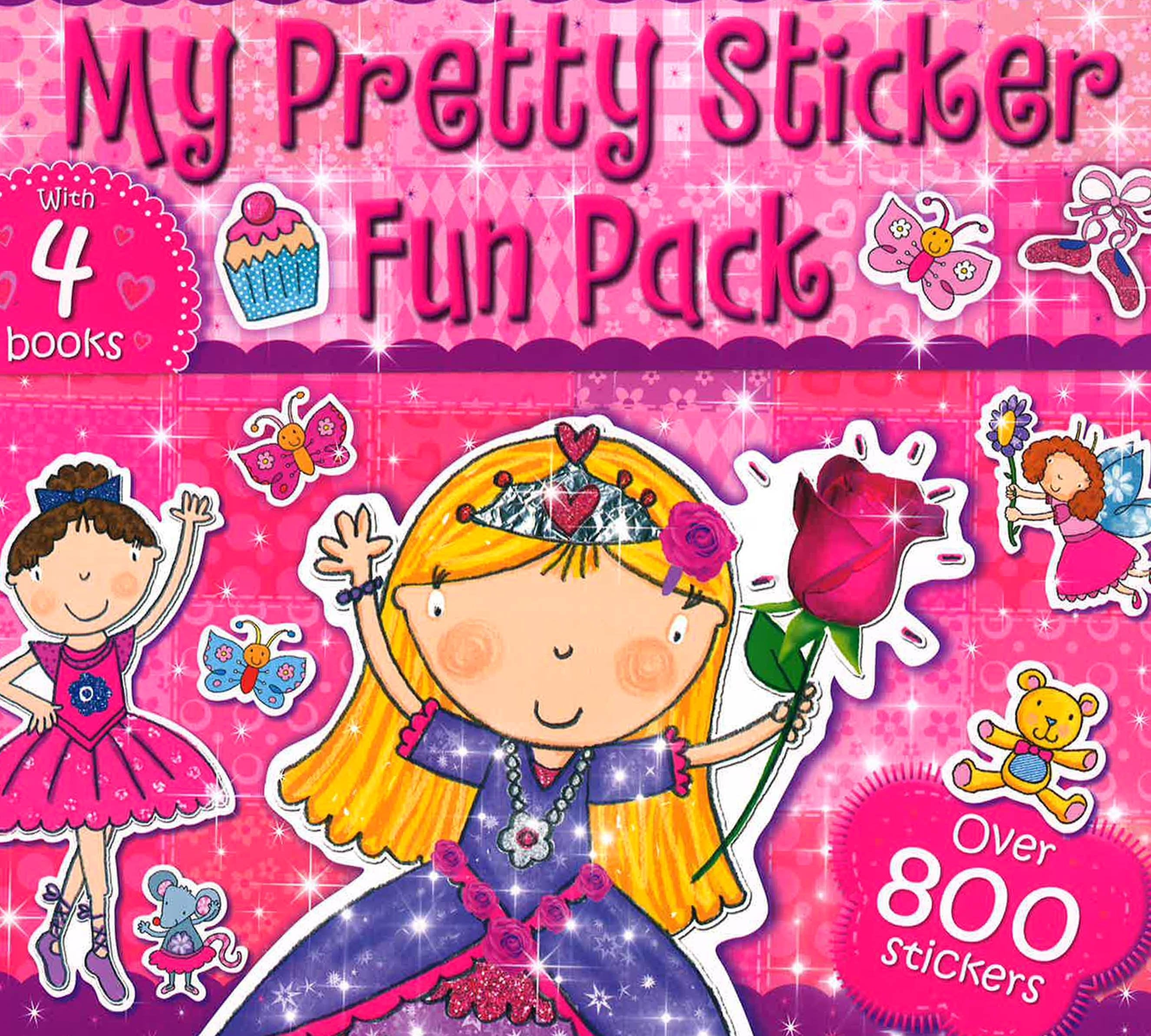 Pretty Fun Sticker My Pretty Sticker Fun Packs (4 Books) – BookXcess
