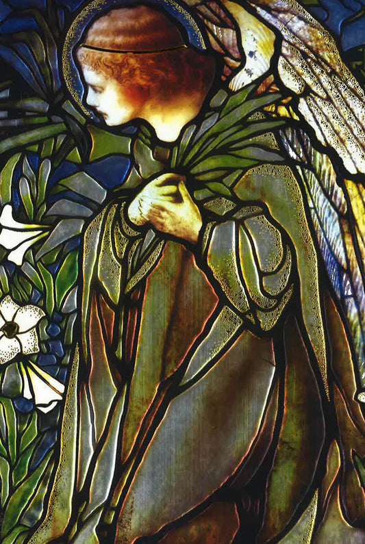 Tiffany Angel Stained Glass Window (Foiled Journal)