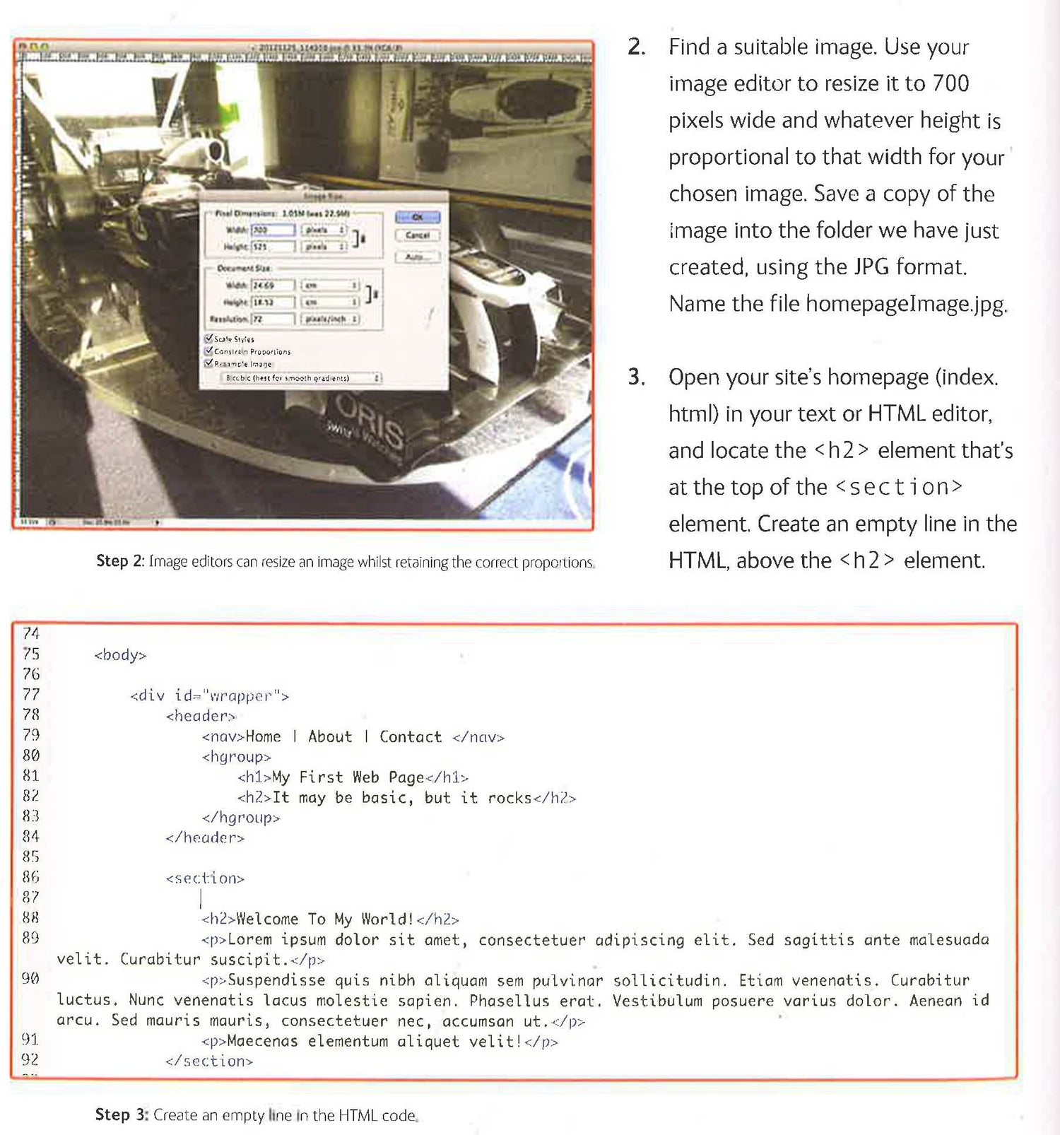 Coding HTML & CSS Basics – BookXcess