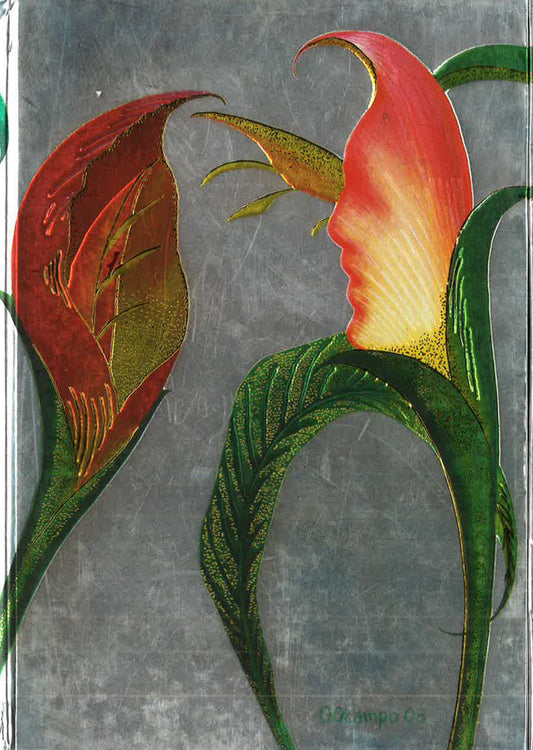 Octavio Ocampo: Flores Exoticas (Foiled Journal)