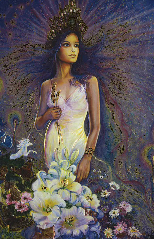 Josephine Wall: Virgo (Foiled Journal)