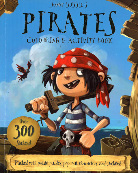 Jonny Duddles Pirates Colouring & Activity Book