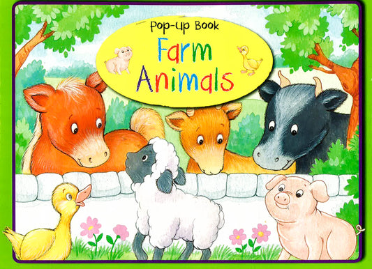 Farm Animals Pop-Up Book