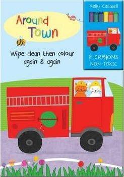 Colour Me Again And Again Book - Around Town