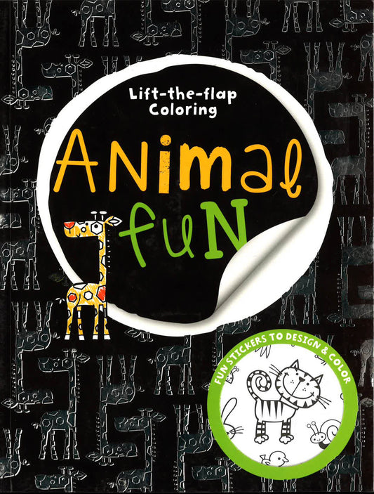 Animal Fun (Lift-The-Flap Coloring)