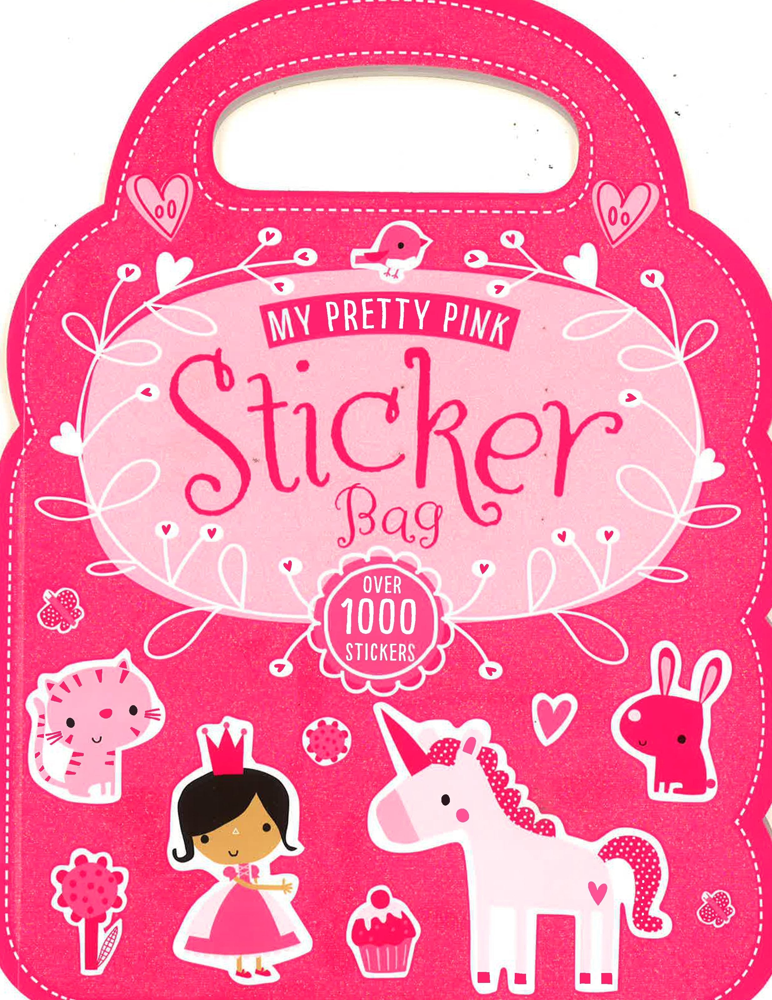 Sticker Rucksack Pink My Pretty Pink Sticker Bag – BookXcess