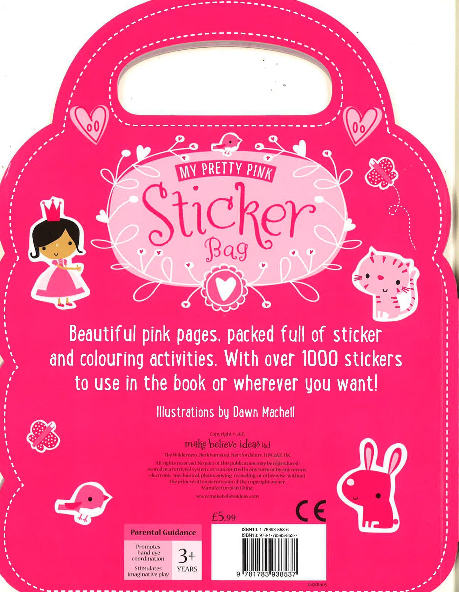 My Pretty Pink Sticker Bag – BookXcess