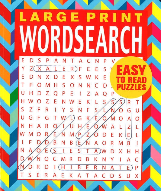 Large Print Wordsearch