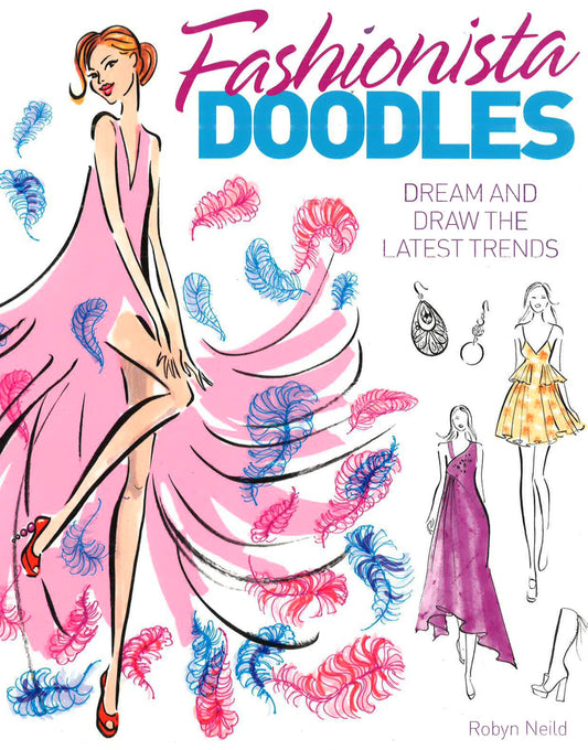 Fashionista Doodling Book