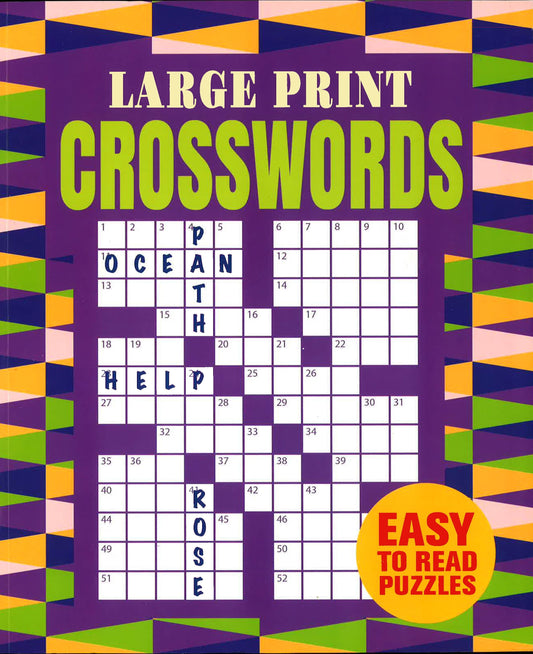 Large Print Crosswords