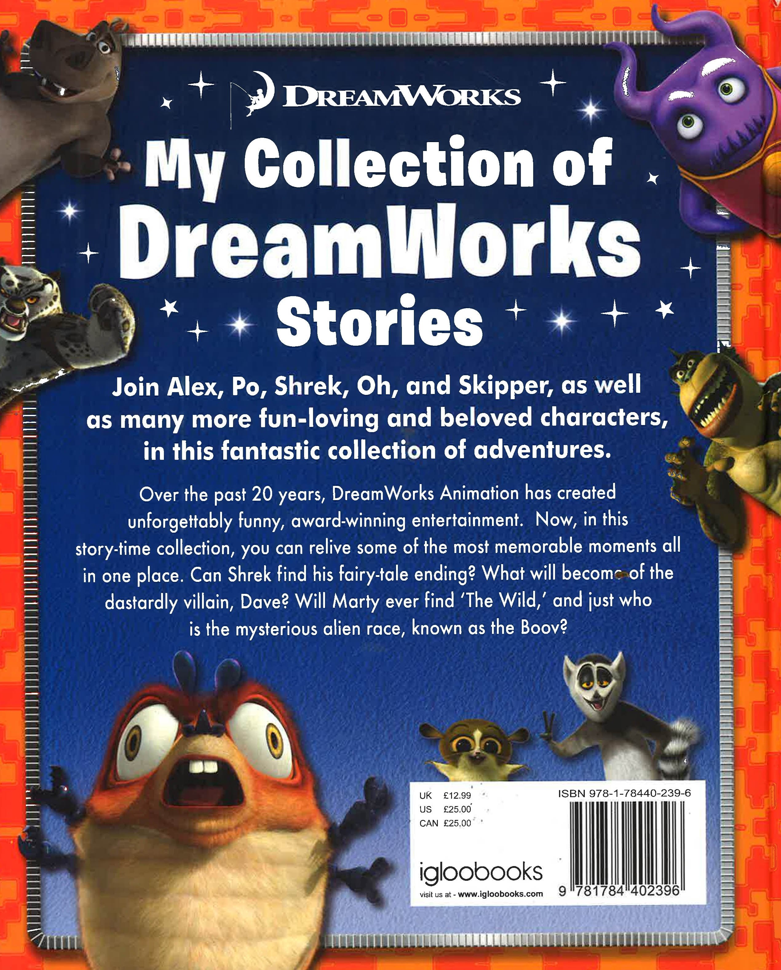 Dreamworks: My Collection Of Dreamworks Stories – BookXcess