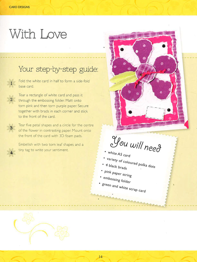 Card Making Instructions.pdf Complete Guide P/B: Introduction To Card Making – BookXcess