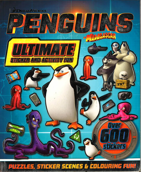 Penguins Madagascar Ultimate Sticker And Activity Fun