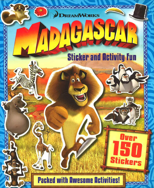 Madagascar Sticker & Activity