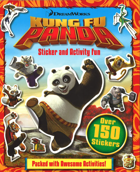 S & A Special Kungfu Panda Sticker & Activity