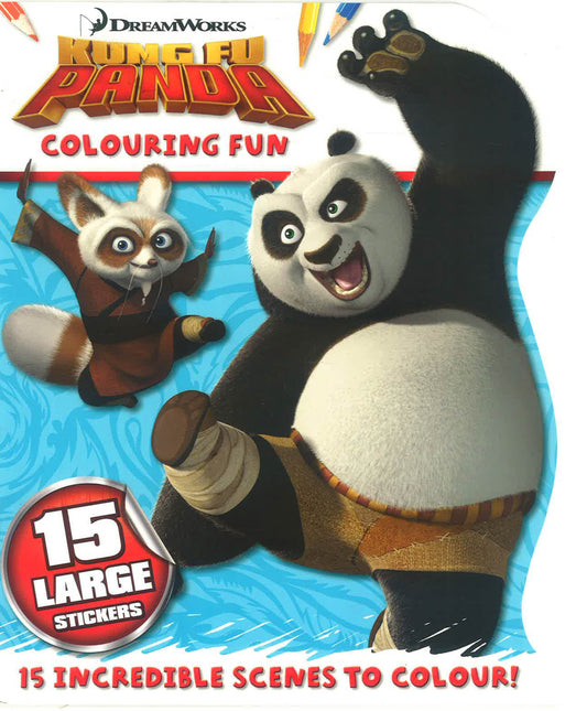 Colouring Fun - Kung Fu Panda