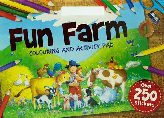 Fun Farm Colouring And Activity Pad