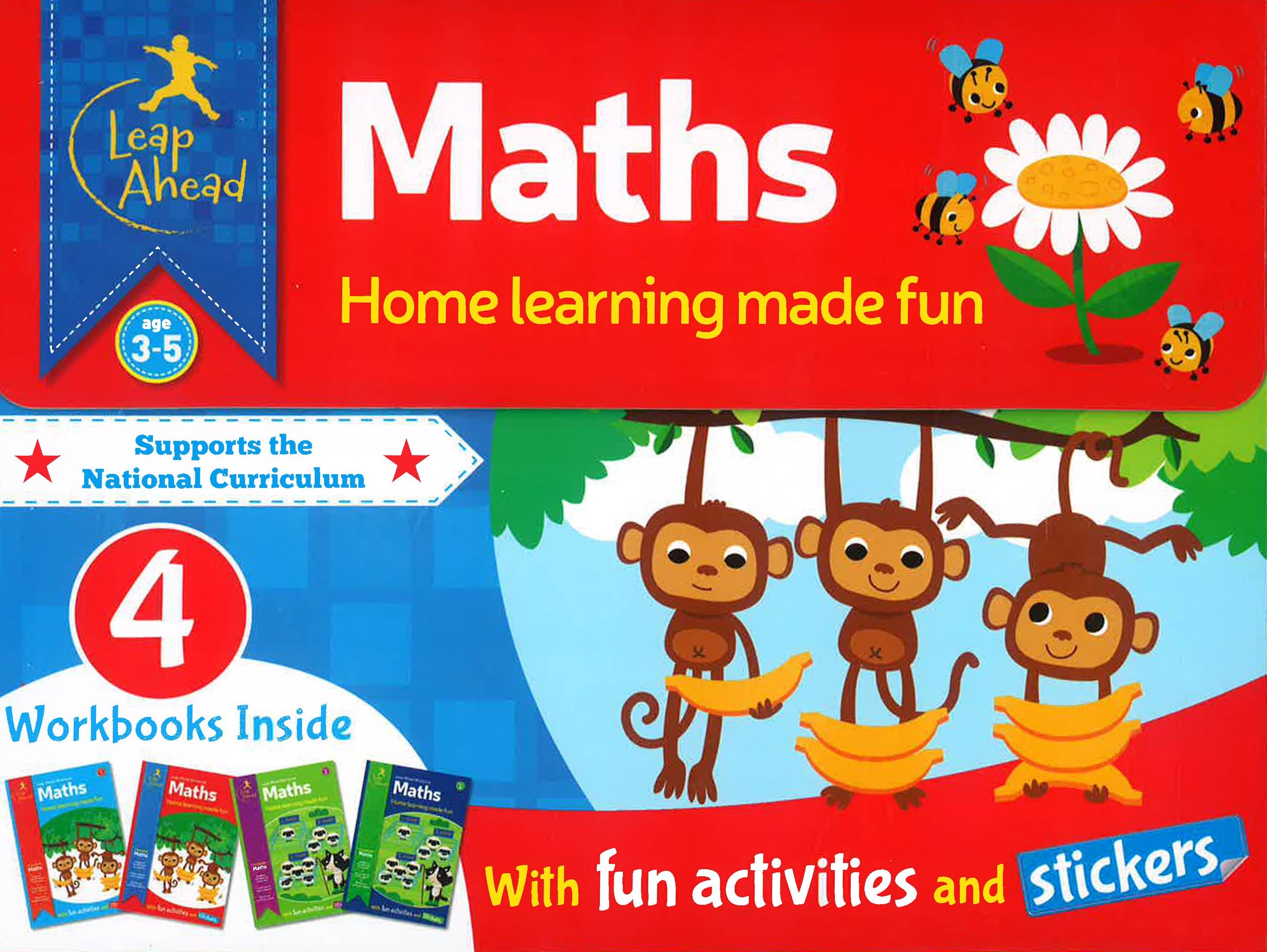 Leap Math Books Leap Ahead Workbook Wallet: Maths – BookXcess
