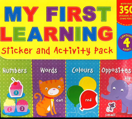 1000'S Of Stickers: My First Learning Sticker And Activity Pack