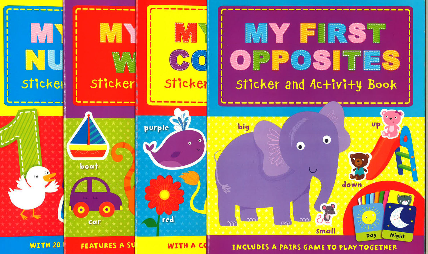 1000'S Of Stickers: My First Learning Sticker And Activity Pack – BookXcess