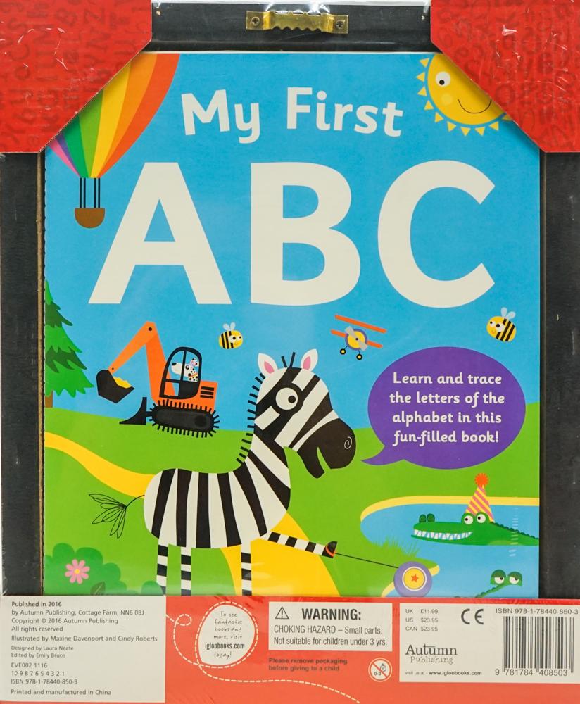 First Edition Abc My First Abc Book And Canvas Set – BookXcess