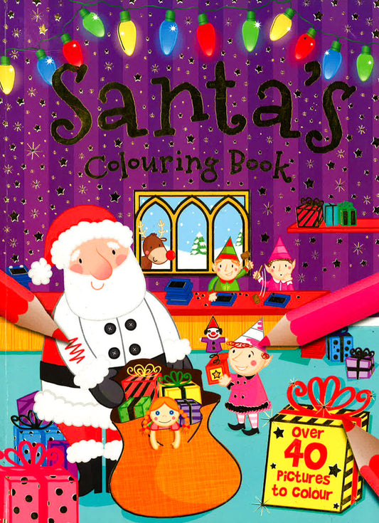 Santa's Colouring Book