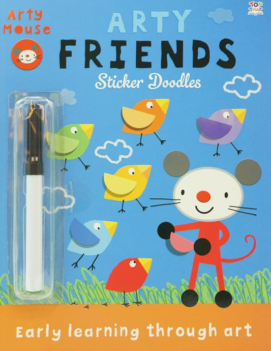 Arty Mouse: Arty Friends Sticker Doodles