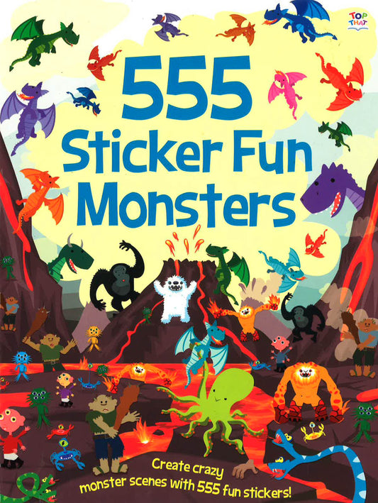555 Sticker Fun Monsters